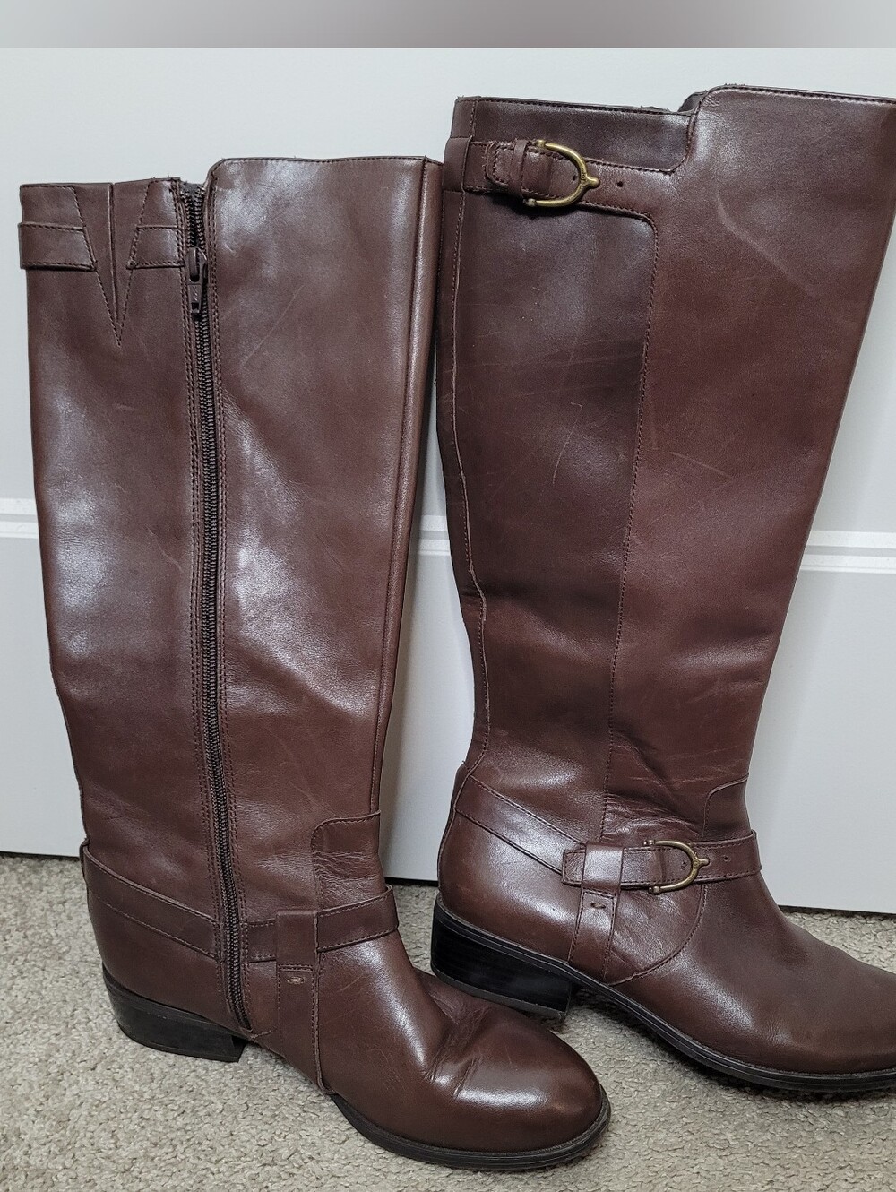 Lauren Ralph Lauren "Margarite" boots in a size 8B